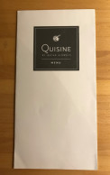 QATAR AIRWAYS QUISINE MENU DOH-AP/YC/HBQ3/CY4-V1 - Menu Kaarten