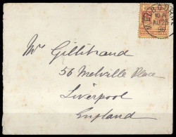 1890, Victoria, 113, Brief - Ohne Zuordnung