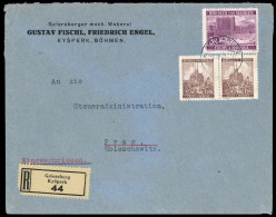 1940, Böhmen Und Mähren, 41 (2) U.a., Brief - Sonstige & Ohne Zuordnung