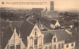 BELGIQUE - DAMME - Hôpital St Jean Rue De L'église - Façade Du XIIIè Siècle - Carte Postale Ancienne - Damme