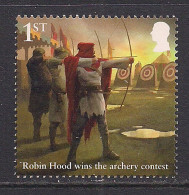 GB 2023 KC 3rd 1st Robin Hood Wins The Archery Umm ( D598 ) - Unused Stamps
