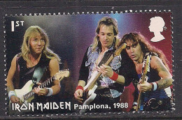 GB 2023 QE2 1st Iron Maiden Tour Pamplona 1988 Umm ( C649 ) - Unused Stamps