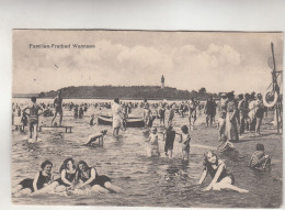 C8003) BERLIN - WANNSEE - Familien Freibad WANNSE Mit Frauen Kindern - Vielen Badenden ALT 1917 - Wannsee