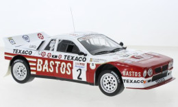 Lancia 037 - Bastos - Patrick Snijers/Danny Colebunders - Rally Ypres 1985 #2 - Ixo (1:18) - Ixo