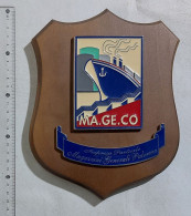 I113995 Crest Originale - MA.GE.CO - Impresa Portuale Magazzini Generali Palermo - Armée De Terre