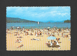 Lake George State Beach - In The Adirondacks Of New York   By R.K. Dean - Lake George