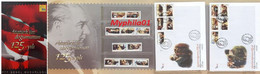 Turkey, Türkei - 2006 - 125th Anniversary Of Atatürk Birthday - FDC And Stamps Set & Portfolio & Folder - Unused Stamps