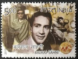 INDIA 2013 USED STAMP 100 YEARS OF INDIAN CINEMA (BALRAJ SAHNI) - Gebraucht