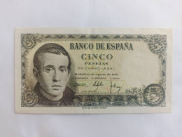 Espagne 5 Pesetas 1951 Ttb+ - 5 Peseten