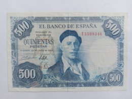 Espagne 500 Pesetas 1954 - 500 Pesetas
