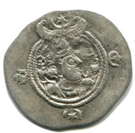 SASSANIAN KHUSRU II AD 590-627 AR Drachm Mitch-ACW.1111-1223 #AH217.4.D - Orientalische Münzen