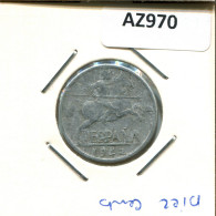 10 CENTIMOS 1945 SPANIEN SPAIN Münze #AZ970.D - 10 Centesimi