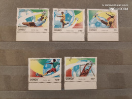 1993 Congo Football (F4) - Used Stamps