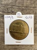 Monnaie De Paris Jeton Touristique - 77 - Champ-sur-Marne - Château 2013 - 2013