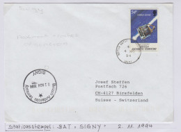 British Antarctic Territory (BAT) Cover Ca Signy 4 NO 1994 (TR168) - Cartas & Documentos