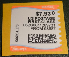 USA - Xxxx - 2023 - US Postage - First-class - Used - On Paper $ 7.93 - Used Stamps