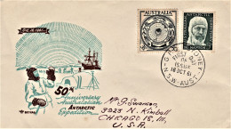 Australian Antarctic Territory Australia - 1961 - FDC - Sir Douglas Mawson - Covers & Documents