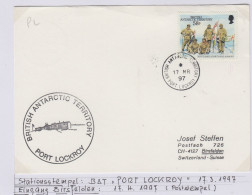 British Antarctic Territorry (BAT) Cover Ca Port Lockroy Ca Port Lockroy 17 MR 1997 (TR172A) - Lettres & Documents