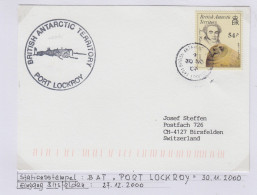 British Antarctic Territorry (BAT) Card Ca Port Lockroy Ca Port Lockroy 30 NO 2000 (TR173) - Lettres & Documents