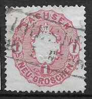 LOTE 2137   ///  SAXE 1863    YVERT Nº: 15   CATALOG/COTE: 3,25€           ¡¡¡¡LIQUIDATION!!!!!! - Sachsen