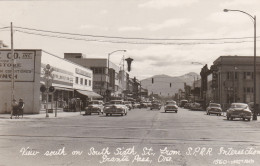 Oregon Grants Pass View South On South Sixth Street From S P Railroad Intersection  Real Photo - Andere & Zonder Classificatie