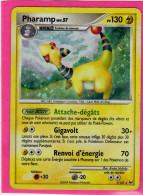 Carte Pokemon Francaise 2009 Platine 1/127 Pharamp 130pv Holo Occasion - Platino