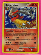 Carte Pokemon Francaise 2009 Platine 3/127 Brasegali 130pv Holo Usagée - Platinum