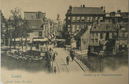 Leiden // Gezicht Op De Haarlemmerstraat Ca 1900 Vivat Mist Hoekje! - Leiden