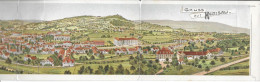 1902 GRUSS AUS HERISAU ► Litho Dreifach-Klappkarte Sehr Selten!!!! - Herisau