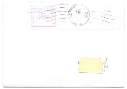 Belgium ATM Timbre De Guichet Blanco Circulée Avec Complément ATM RARE!!! - Briefe U. Dokumente