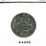 20 FRANCS 1950 FRENCH Text BELGIUM Coin SILVER #BA656.U - 20 Franc