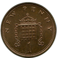 NEW PENNY 1971 UK GREAT BRITAIN Coin #AZ036.U - 1 Penny & 1 New Penny