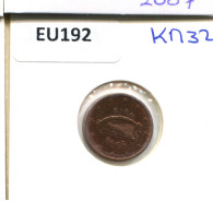 1 EURO CENT 2008 IRLANDA IRELAND Moneda #EU192.E - Ierland