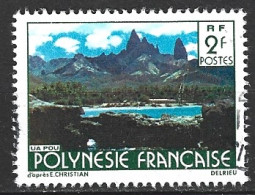 POLYNESIE. N°133 Oblitéré De 1979. Uapou. - Gebruikt