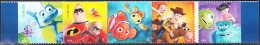 USA 2012, CARTOON CHARACTERS, COMPLETE, MNH SERIES In STRIP Of FIVE With GOOD QUALITY, *** - Nuevos
