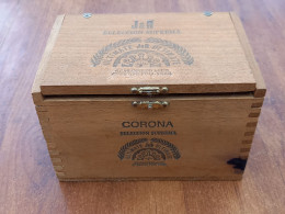 Boite Vide 25 Cigares Cigars Box J&R Seleccion Suprema Ultimate Corona Natural - Altri & Non Classificati