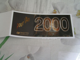 Carte De Voeux An 2000 - Caisse Primaire Assurance Maladie Rouen - Recepciones