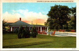 Kentucky Madisonville Country Club And Swimming Pool Curteich - Sonstige & Ohne Zuordnung