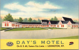 Kentucky Lexington Day's Motel Curteich - Lexington
