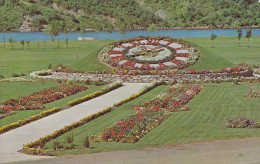 Canada CPA Floral Clock New Brunswick Electric Power Commission Beechwood FREDERICTON 1967 NEW YORK USA (2 Scans) - Fredericton