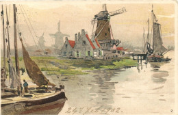 NETHERLANDS 21 Vintage Litho Postcards Mostly Pre-1920 (L6587) - Collections & Lots