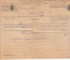 Telegram. Budapest, Hohenstadt (L09003) - Telegraph