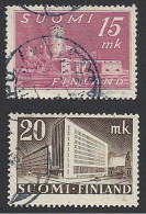 Finnland, 1945, Mi.-Nr. 317-318, Gestempelt - Usati