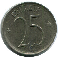 25 CENTIMES 1964 BÉLGICA BELGIUM Moneda #AH834.1.E - 25 Cent