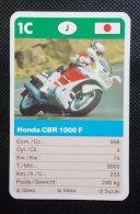 Trading Card - ( 6 X 9,2 Cm ) - Moto - Honda CBR 1000 F - N°1C - Motori