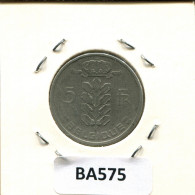 5 FRANCS 1948 Französisch Text BELGIEN BELGIUM Münze #BA575.D - 5 Francs