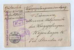 TB 4179 - LSC - Franchise Militaire - Prisonnier De Guerre à GÜTERSLOH ( Allemagne ) Pour COPENHAGUE ( Danemark ) - Brieven En Documenten