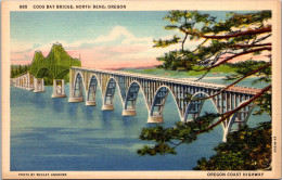 Oregon North Bend Coos Bay Bridge Curteich - Andere & Zonder Classificatie