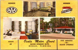 Florida Ocala The Ocala Motor Court 1953 - Ocala