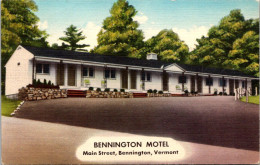 Vermont Bennington The Bennington Motel On Main Street - Bennington